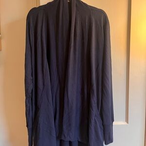Athleta Navy Blue Pranayama Restore Wrap